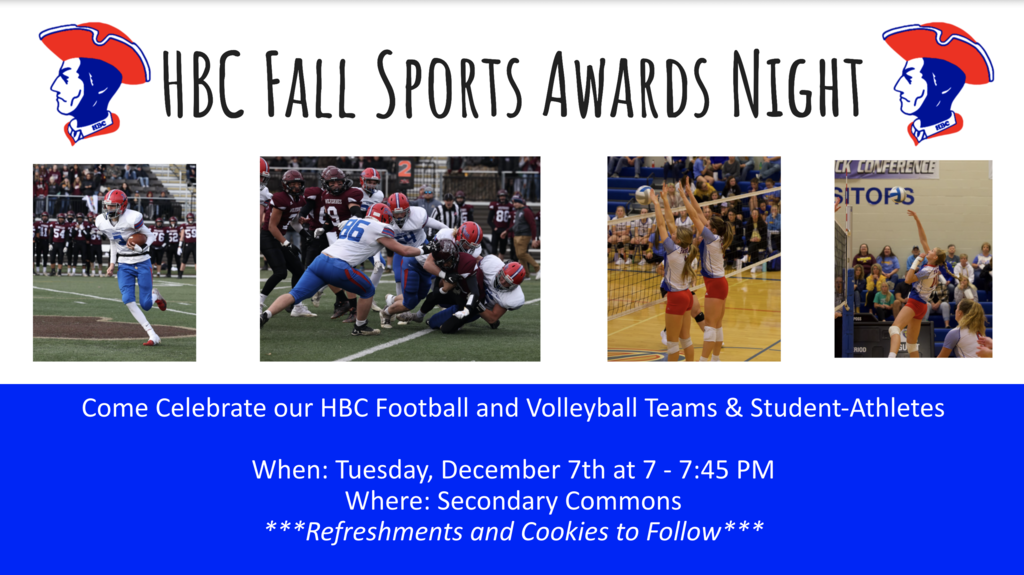 fall sports awards night
